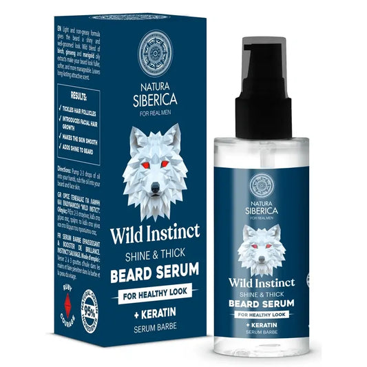 Natura Siberica Men Wild Arctic. Sérum para a barba, 50 ml