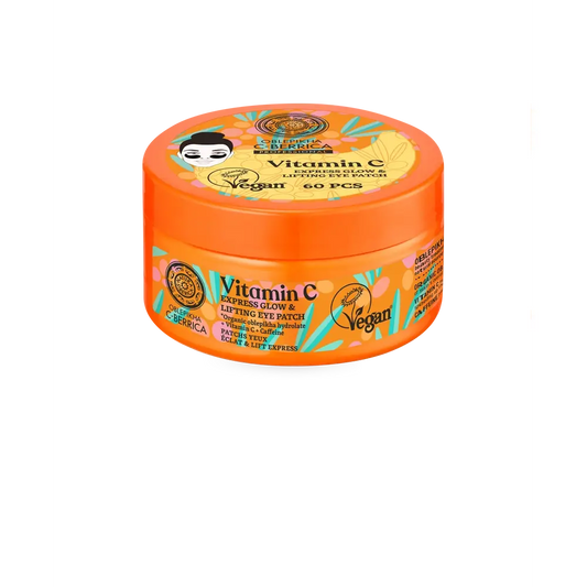 Natura Siberica Glow Express & Lifting Eye Contour Patches, 60 unid.