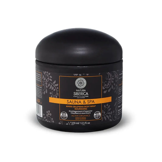 Natura Siberica Sauna&Spa Envolvimento Nutritivo Aquecedor Oblepikha, 370 ml