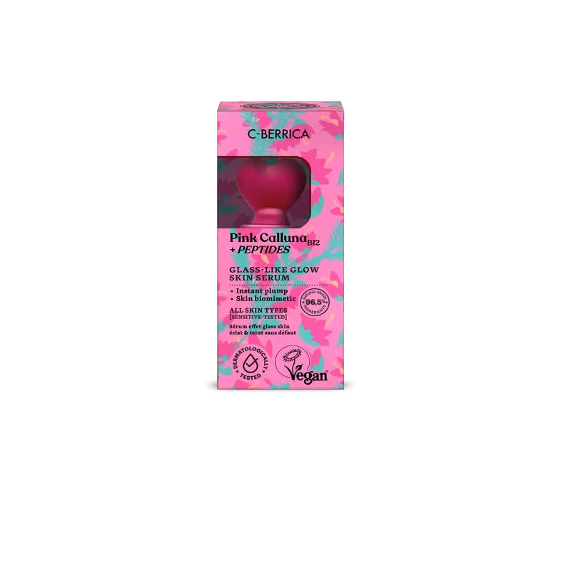 Natura Siberica Serum Facial Iluminador Efeito Pele de Vidro , 30 ml