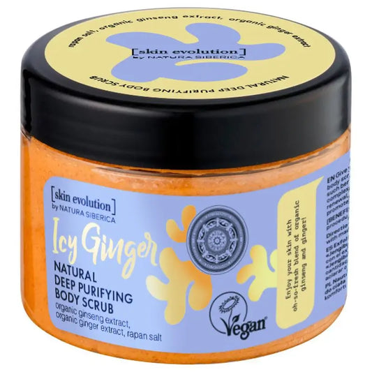 Natura Siberica Skin Evolution Icy Ginger Exfoliante Corporal Na, 300 ml
