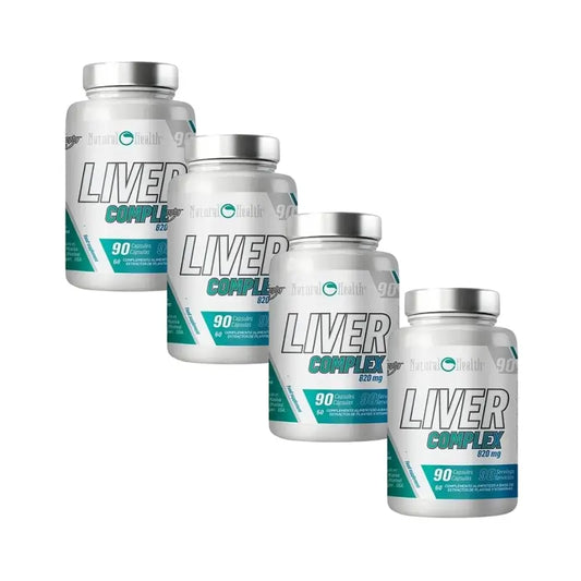 Natural Health Liver Complex Protetor do Fígado, 4X90 Cápsulas