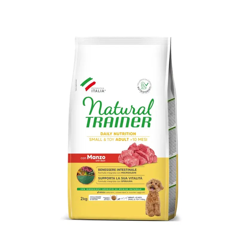 Treinador Natural Canine Adult Mini Ternera 2kg