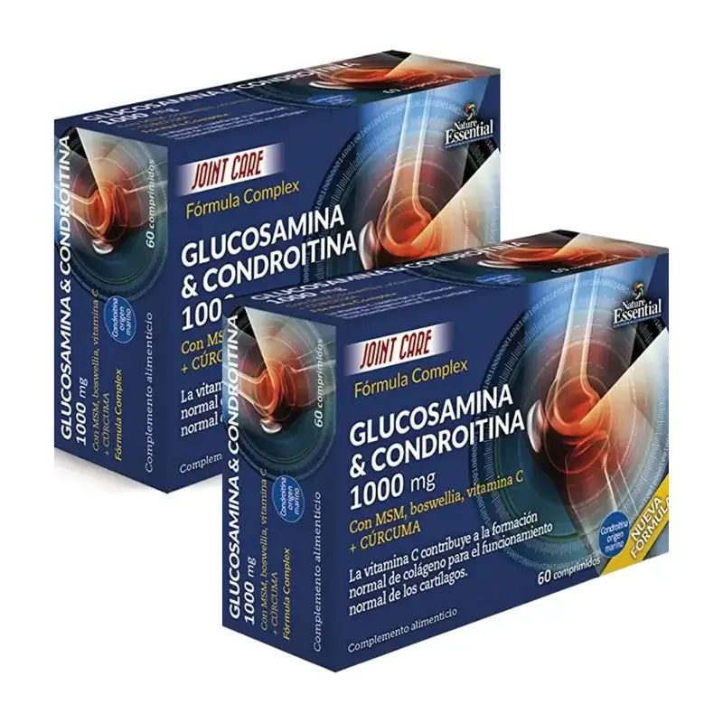 Comprar Nature Essential Blister Glucosamina + Condroitina + Msm , 2X60 ...