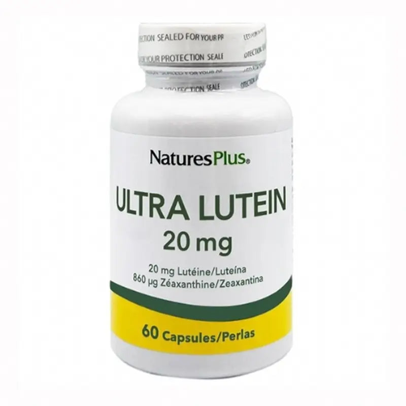 Natures Plus Ultra Lutein, 60 Pérolas