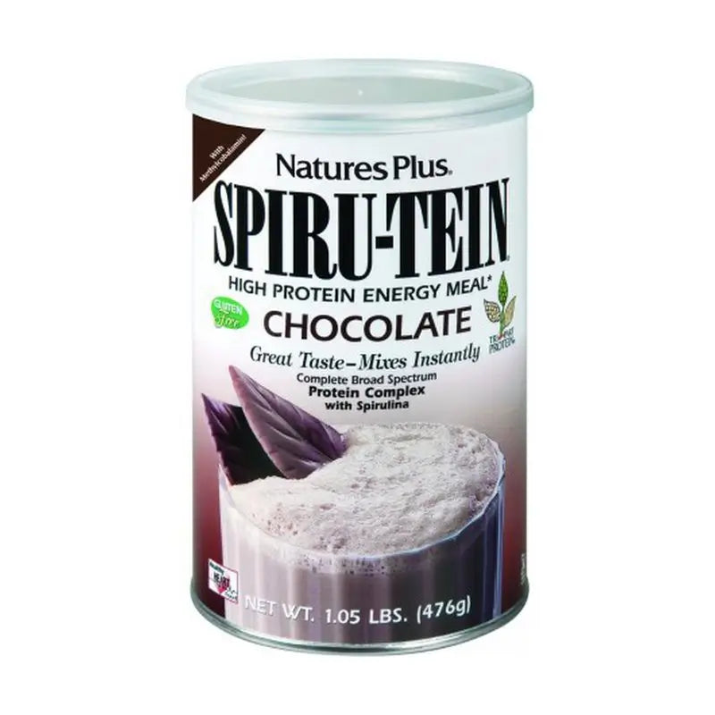 Natures Plus Spiru-Tein Chocolate, 476 g