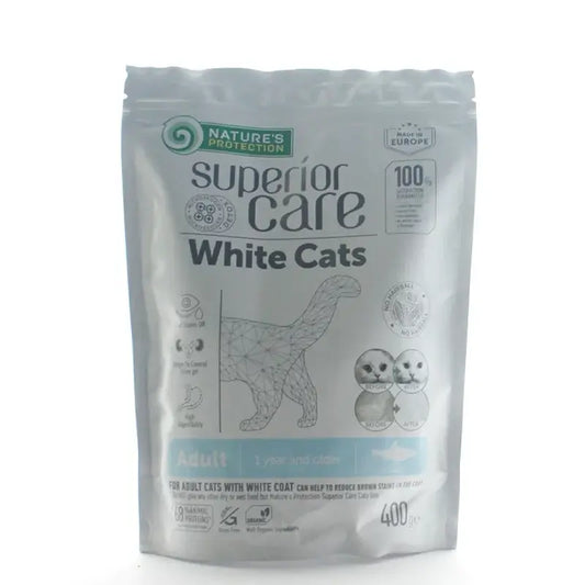 Natures Protection Sc Arenque Branco para Gatos, 400 g