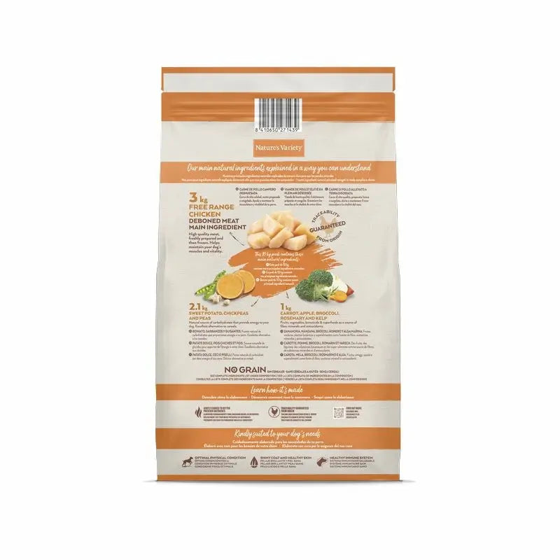 Variedade Natural Canina Adulto Med/Max Selected Med/Max Chicken, 10 kg