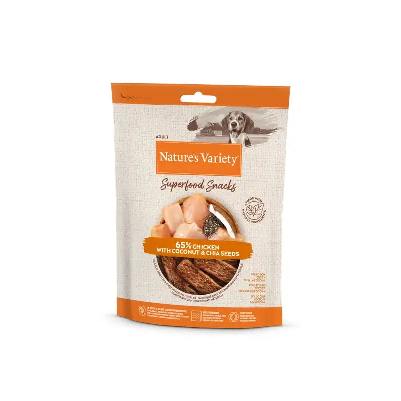 Nature'S Variety Canine Adult Snack Chicken, 8 x 85 g, snack para cães