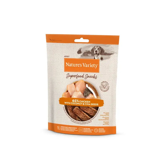 Nature'S Variety Canine Adult Snack Chicken, 8 x 85 g, snack para cães