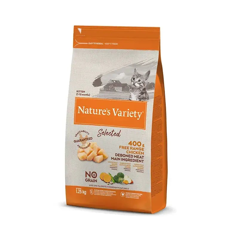 Nature'S Variety Feline Kitten Frango 1,25Kg.