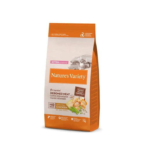 Gatinho felino seleccionado da Natureza, 7 kg, comida para gatos