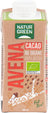 Bebida de Chocolate com Aveia Naturgreen, 24 X 200Ml