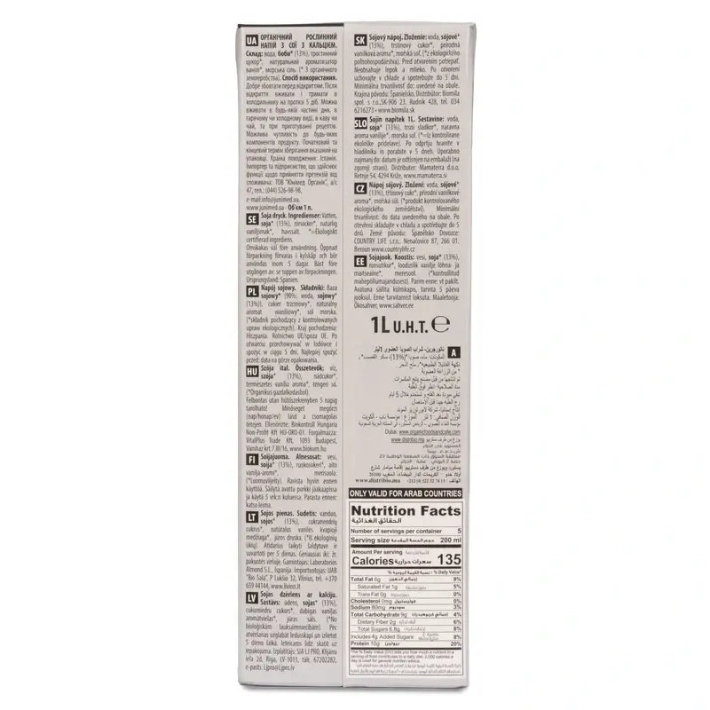 Naturgreen Bebida de Proteína de Soja Bio, 1L