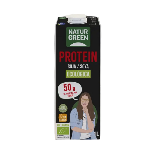 Naturgreen Bebida de Proteína de Soja Bio, 1L