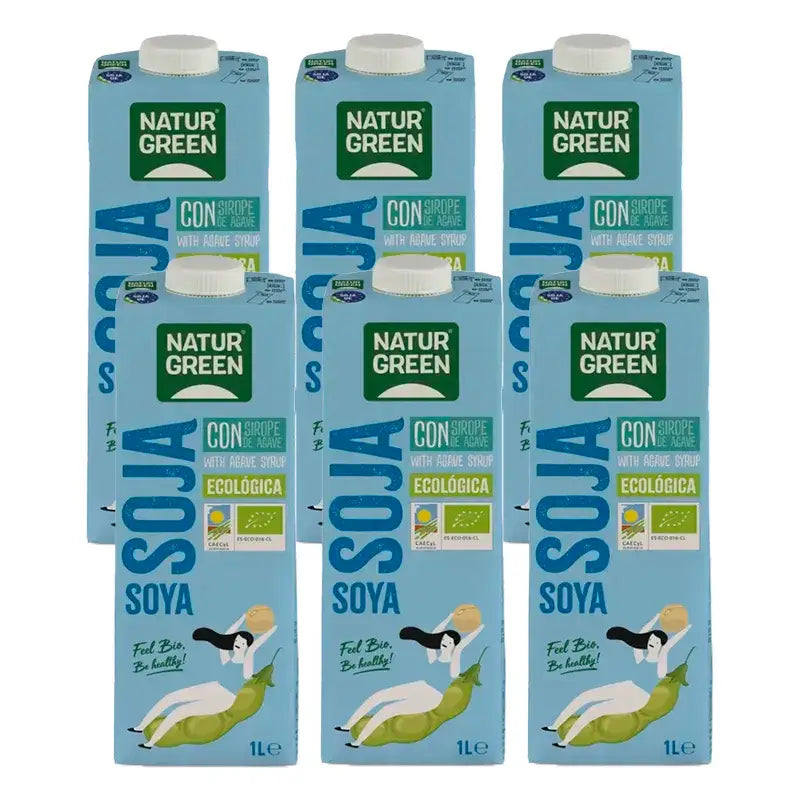 Naturgreen Soja Cálcio Bio 6 X 1L