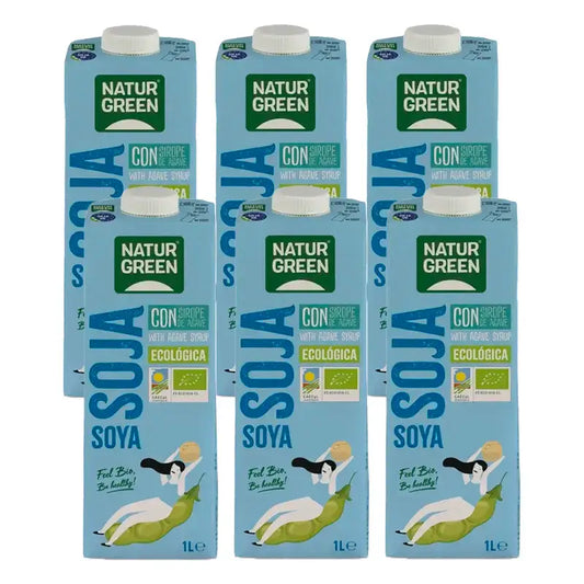 Naturgreen Soja Cálcio Bio 6 X 1L