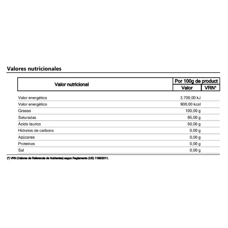 NaturGreen Gordura de Coco Bio 430 ml / 400 g
