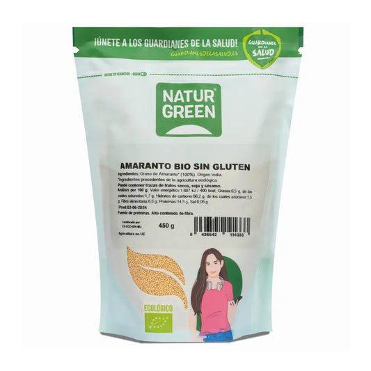 Amaranto biológico Naturgreen, 450 g