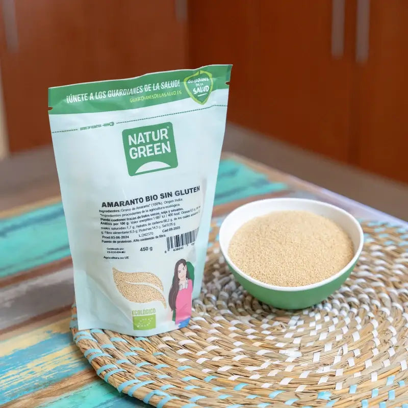 Amaranto biológico Naturgreen, 450 g
