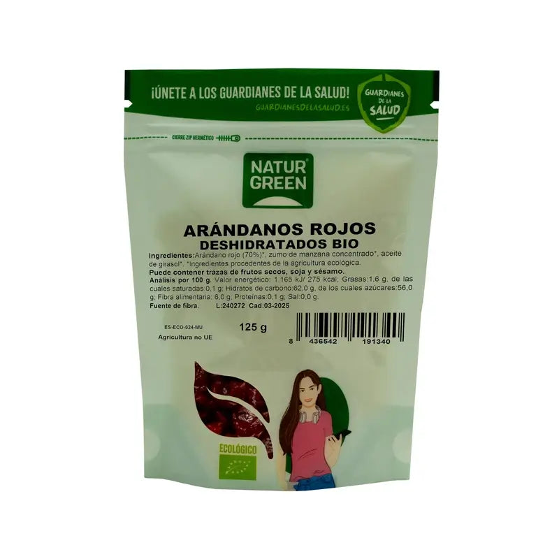 Airelas secas biológicas Naturgreen