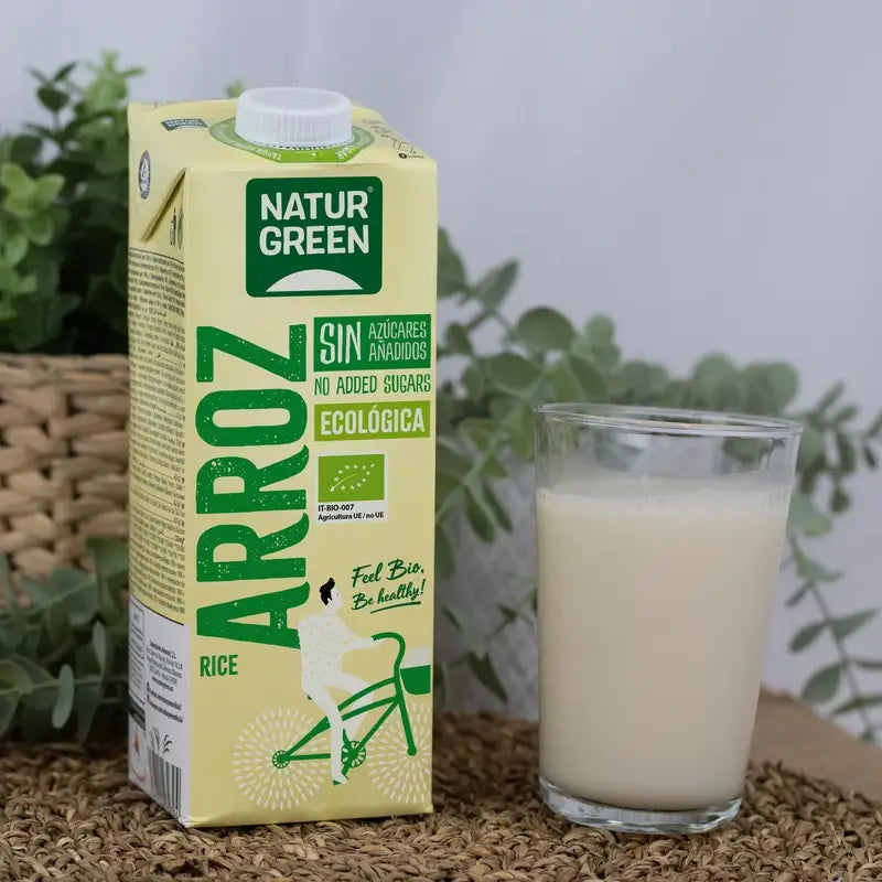 Naturgreen Arroz sem adição de açúcares Bio 1L, 1 l