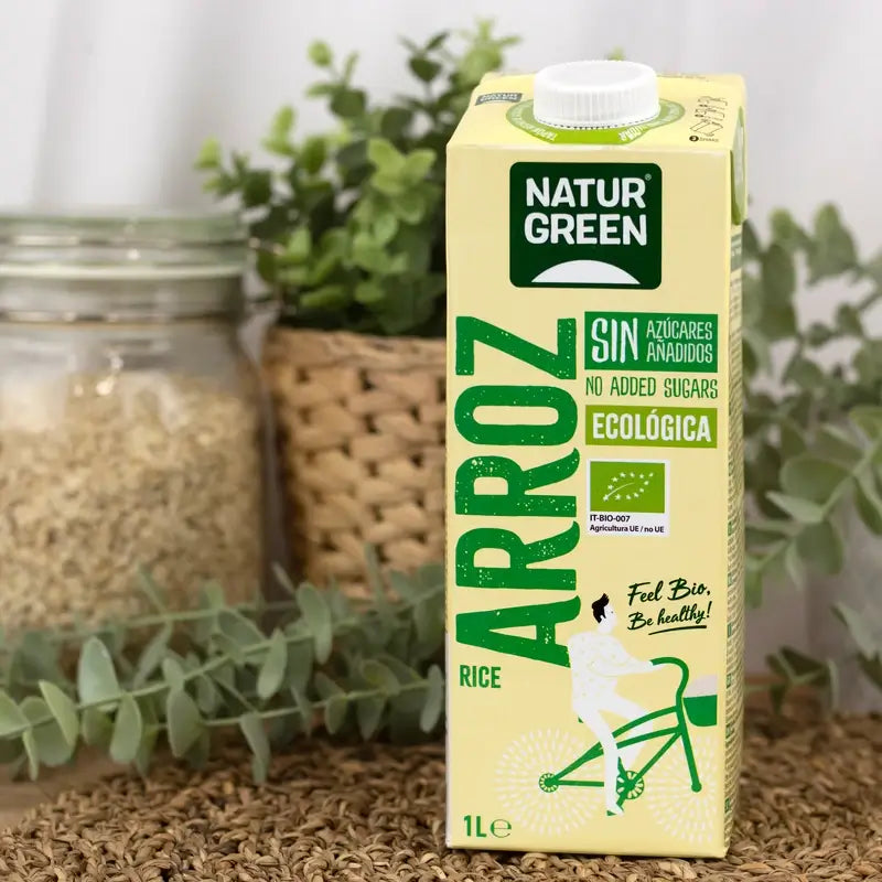 Naturgreen Arroz sem adição de açúcares Bio 1L, 1 l