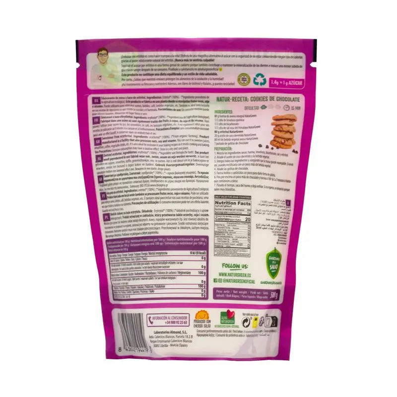 Naturgreen Eritritol Bio, 500 G