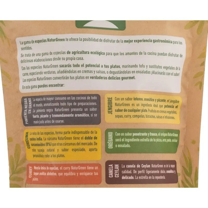 Naturgreen Gengibre Moído 100Gr. Bio Sg