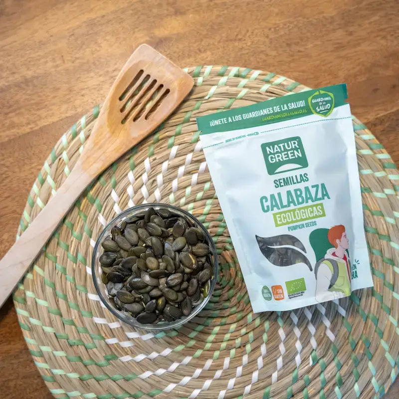 Sementes de abóbora biológicas Naturgreen, 225 g