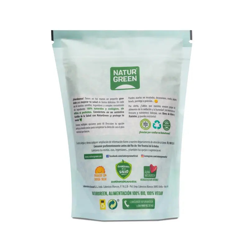 Naturgreen Sementes de Cânhamo Bio, 400 g