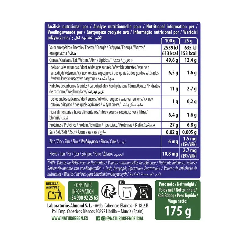 Naturgreen Organic Seeds For Your Immune System, 175 gramas