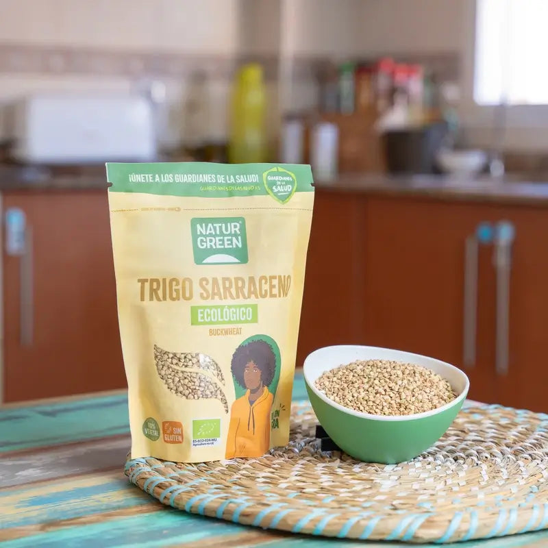 Trigo mourisco biológico Naturgreen, 500 g