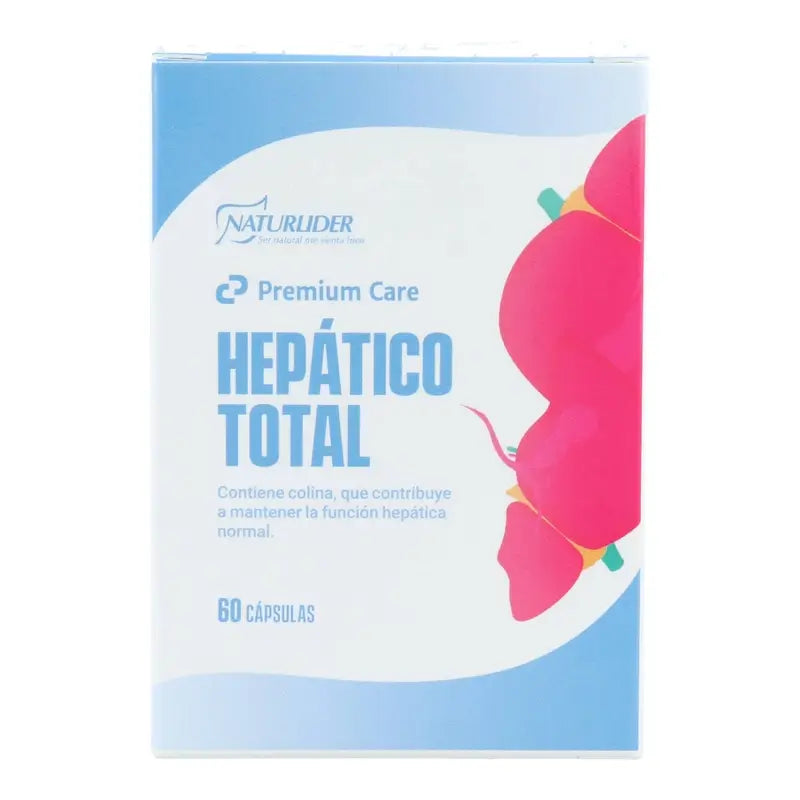Naturlider Hepatico Total , 60 cápsulas
