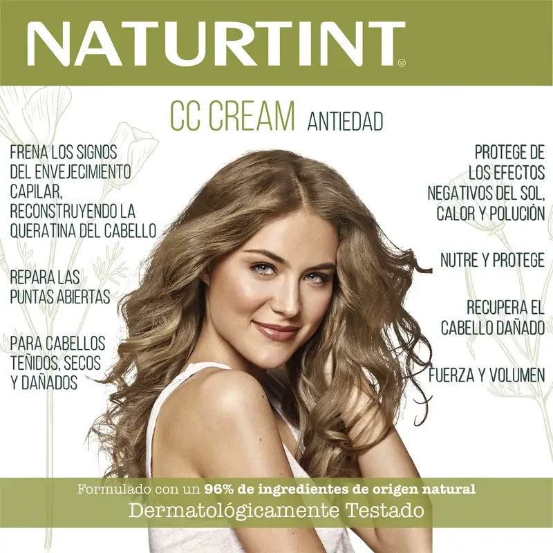 Naturtint Cc Creme Reparação Intensiva Anti-Envelhecimento 200 Ml