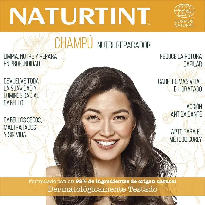Naturtint Champô Nutritivo Reparação Natural 330 Ml