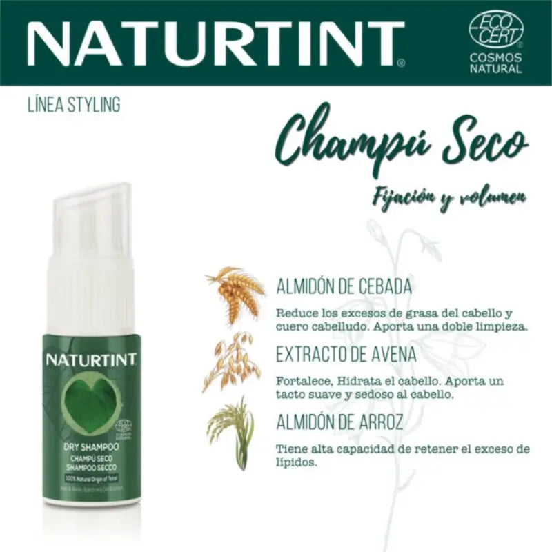 Naturtint Champô Seco Natural Volume Strength 20Ml
