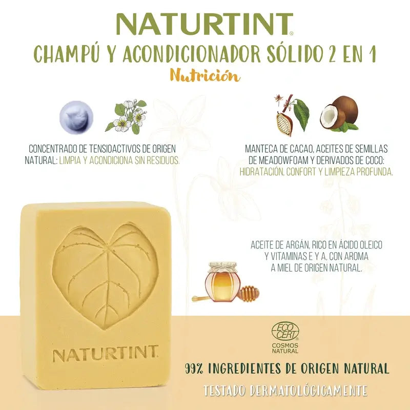 Naturtint Champô Sólido Nutritivo Natural 330Ml