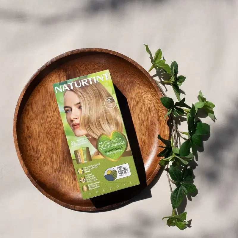 Naturtint Coloração Permanente Coloração Permanente Sem Amoníaco 9N - Louro Mel