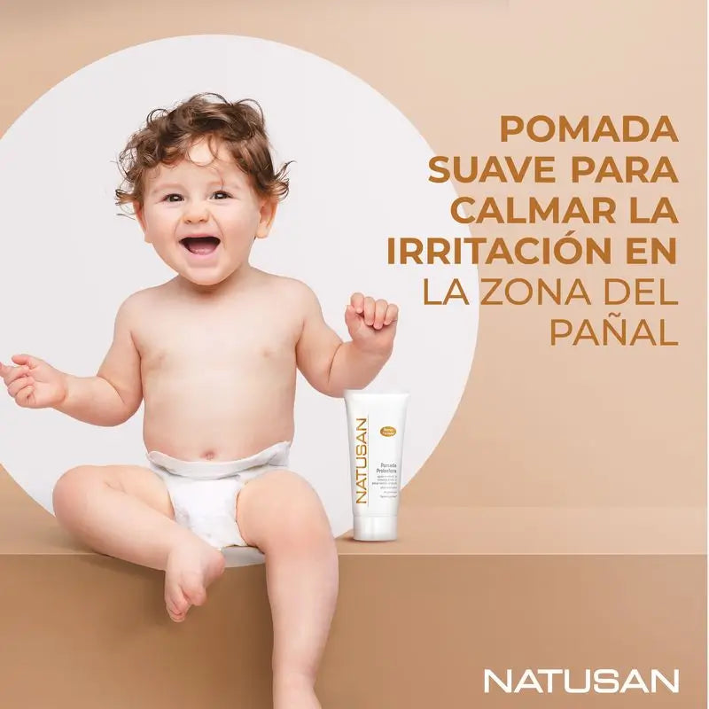Natusan Creme para Fraldas de Bebé Hipoalergénico Anti-Irritação, 100 ml