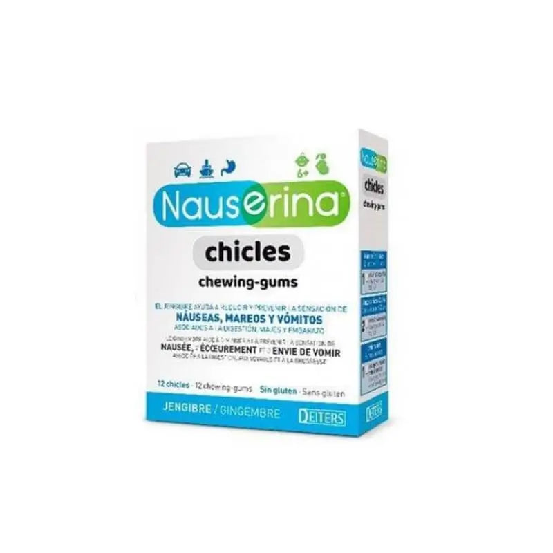 Deiters Nauserina 12 Pastilhas elásticas