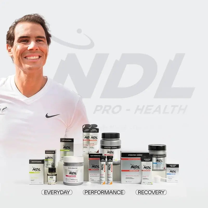 NDL Pro-Health Hidratação Rápida Comprimidos Efervescentes Laranja Pack 2, 40 Comprimidos