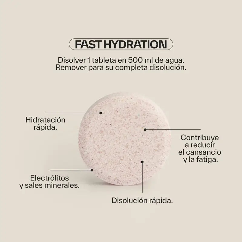 NDL Pro-Health Hidratação Rápida Comprimidos Efervescentes Laranja Pack 2, 40 Comprimidos