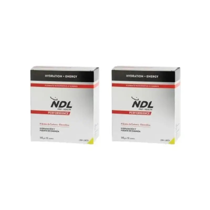 Ndl Pro-Health Hydration & Energy Lime - Sabor a Limão, 2X12 sticks