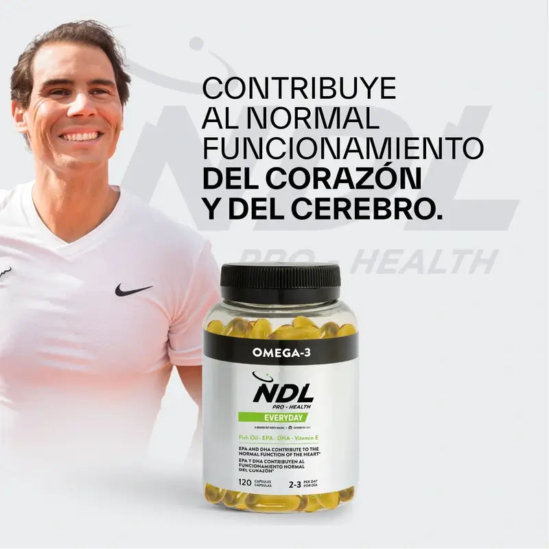 NDL Pro-Health Omega 3, 120 Cápsulas
