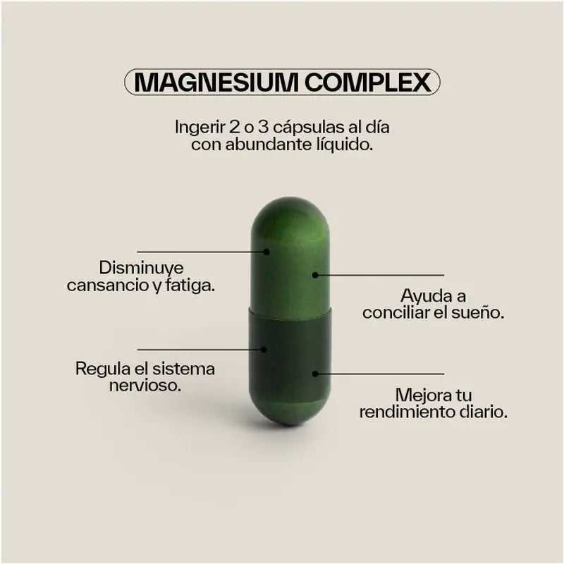 NDL Pro-Health Magnésio Triplo, 120 Cápsulas