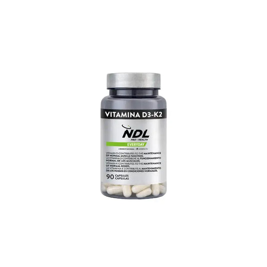 Ndl Pro-Health  Vitamina D3 e K2, 90 cápsulas