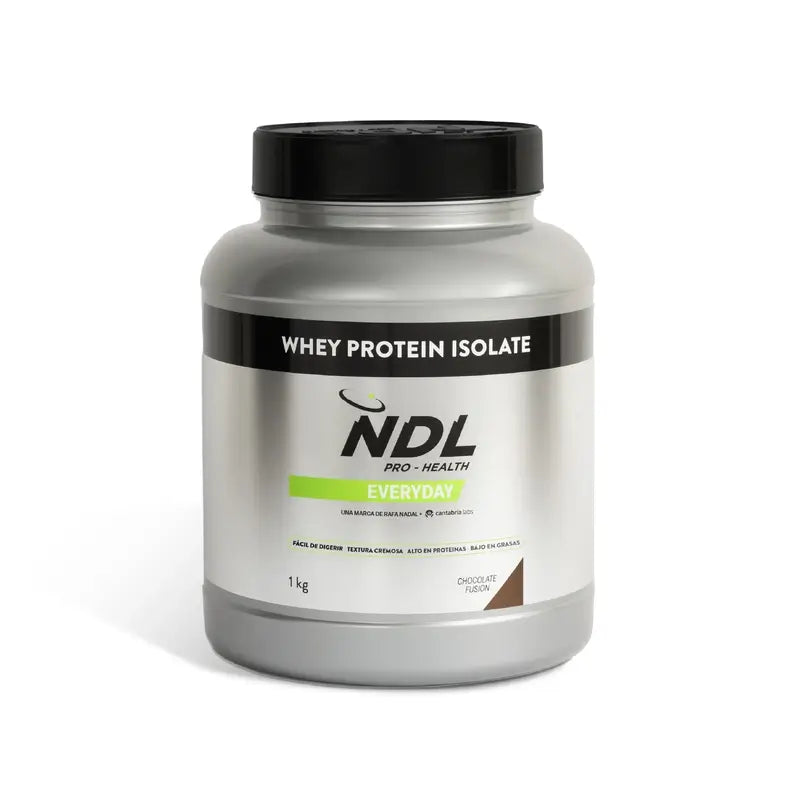 Ndl Pro-Health Whey Protein Isolate - Proteína Isolada, Chocolate Fusion , 1 kg