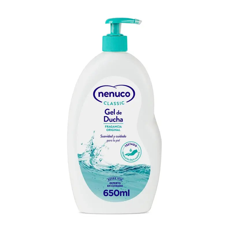 Nenuco Classic Gel de Duche Fragrância Original, 650 ml