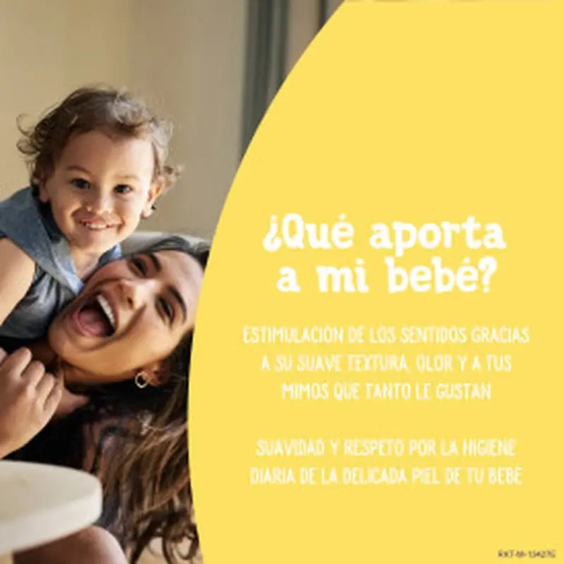 Saco de toilette de pano para bebé NENUCO com sabonete e Eau de Toilette, 2x200 ml.